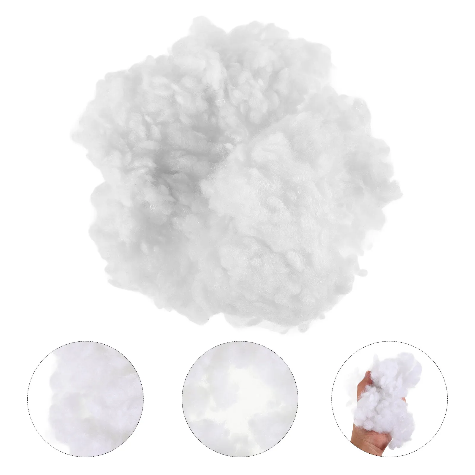 

Soft PP Cotton Stuffing for Crafting Projects Excellent Shape Retention Filling Material for Pillows Cushions Stuffed Animals