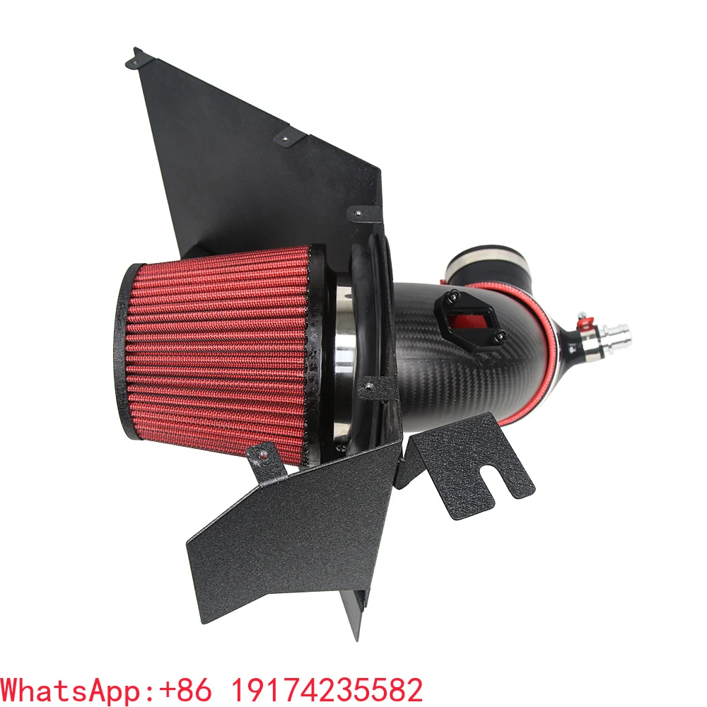 

100% Genuine Pre-impregnated Carbon Fiber Fabric 4'' Air Intake System for 2019-2025 Toyota Supra A90 Z4 B58 3.0L
