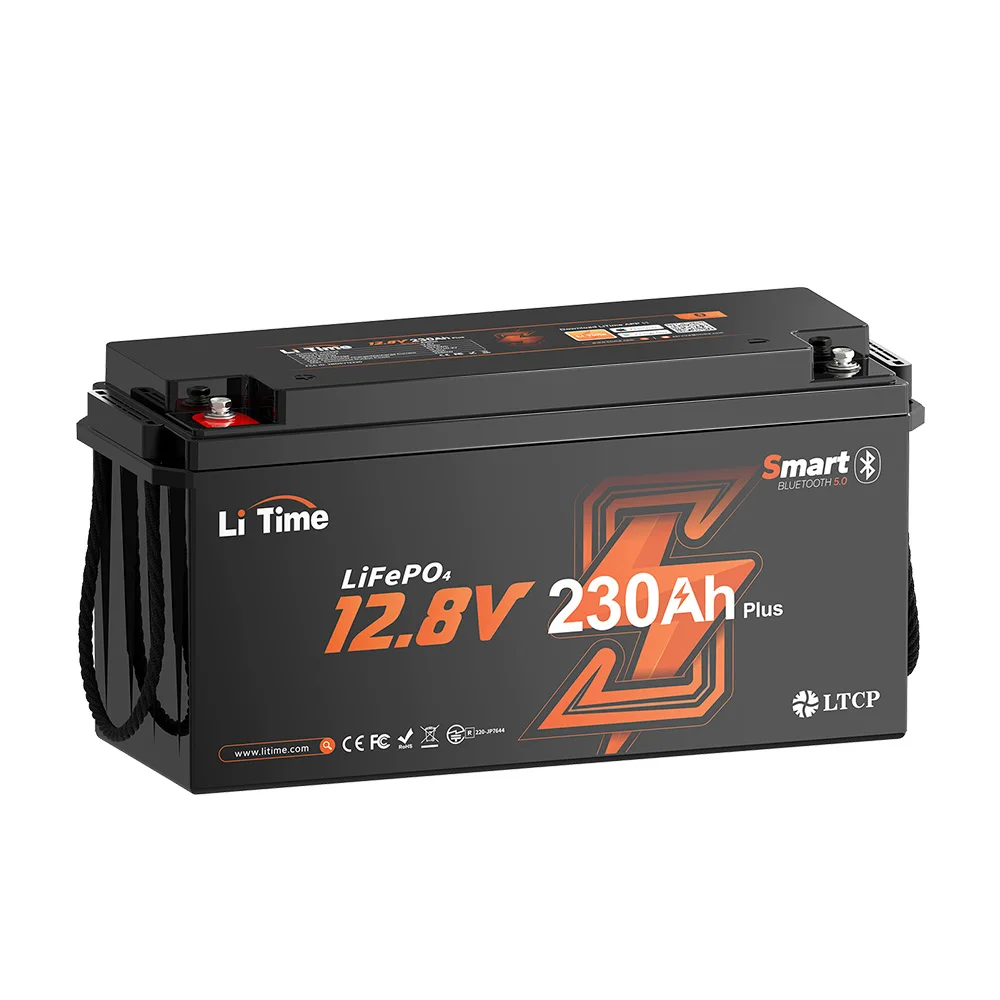 

12V 230Ah Bluetooth Lithium RV Battery With Low-Temp Protection 200A Self-developed BMS US EU AU JP CA Stock
