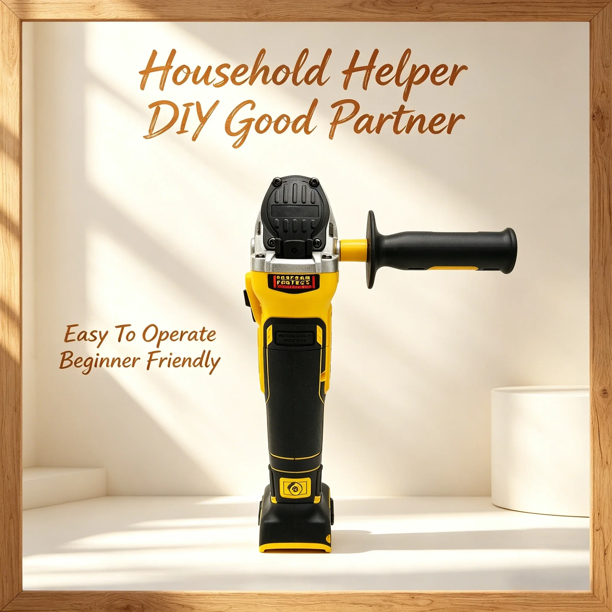 FAAOTU 405 Cordless Angle Grinder, Brushless Motor, Same Quality as DW Compatible with DW batteries NO battery view 5
