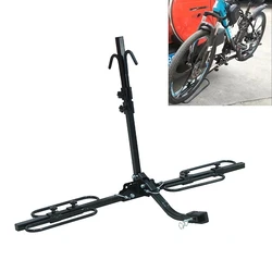 Car Mounted Bicycle Towing Frame Universal Rear Mounted Foldable Portable Suspension Mountain Bike Trailer Bicycle Support