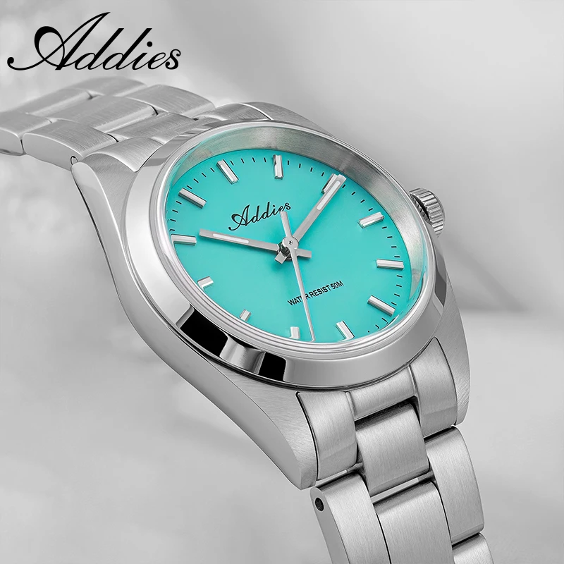 Addies New Elegant Ladies Watches 31mm Sapphire Glass 2035 Quartz Wristwatch 316L Stainless Steel BWG9 Luminous Waterproof 50m