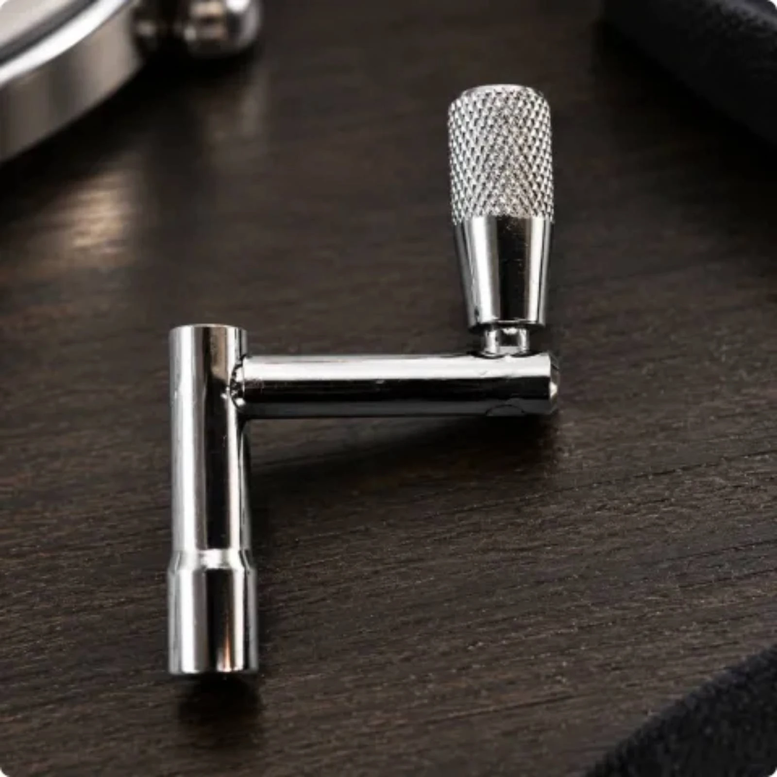 Z-Shaped Drum Key Tuning Wrench Compact Drum Key with Knurled Grip Tool Portable Easy to Use for Drummers, Home Practice Kits