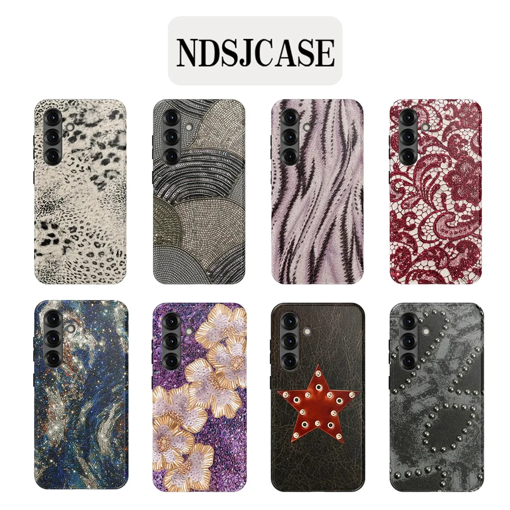 Luxury Clmj Arctic Ferine Phone Case for Samsung Galaxy S20 S23 S24 S25 S26 FE Plus Ultra Edge 4G 5G Double-layer Back Cover