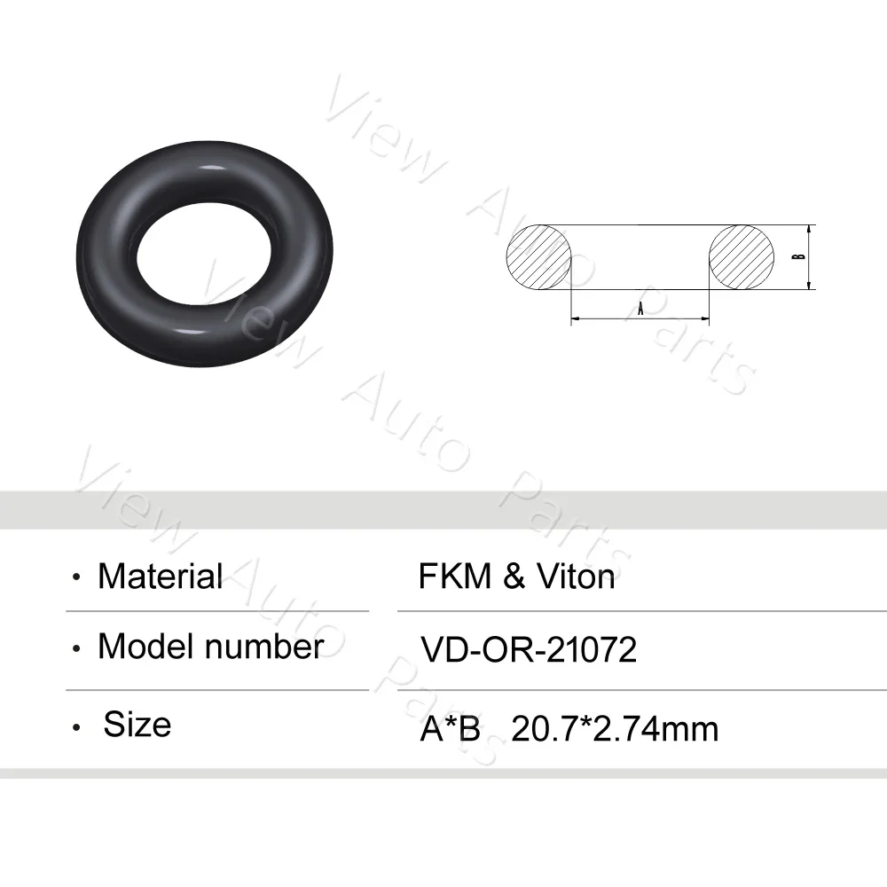 500Pcs Fuel Injecto…