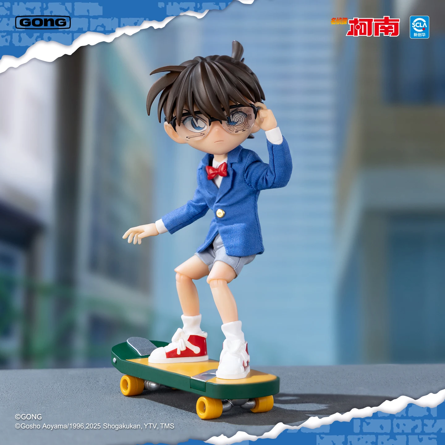 GONG Detektiv Conan 1/8 Conan Edogawa Rachel Moore Actionfiguren Gemeinsame Menschen Puppe Gemeinsame Bewegliche Sammlung Anime Spielzeug Geschenk