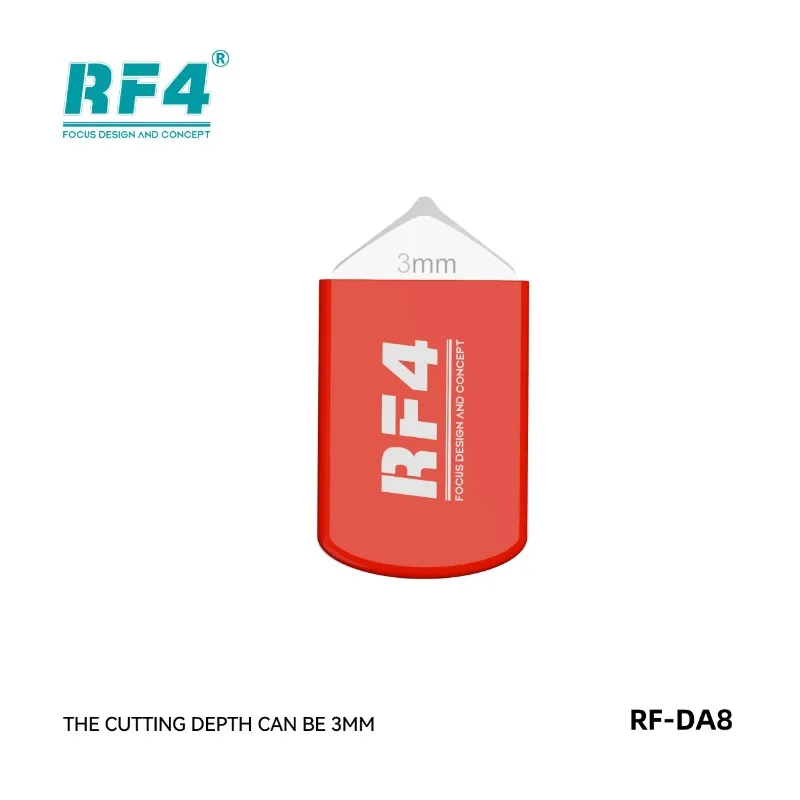 RF4 RF-DA8 3/5/8 мм 3 шт. ультратонкие наборы для открытия карт из нержавеющей стали, набор для разборки задней крышки экрана мобильного телефона