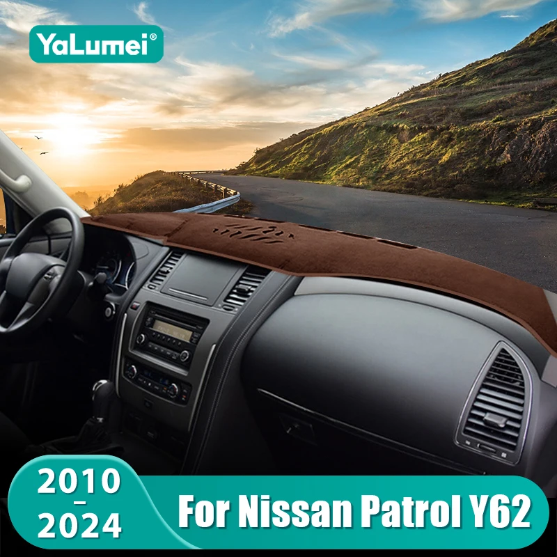 Für Nissan Patrol Y62 2010 2011 2012 2013 2014 2015 2016 2017 2018 2019 2020 2021 2022 2023 Auto Dashboard Abdeckung Zubehör