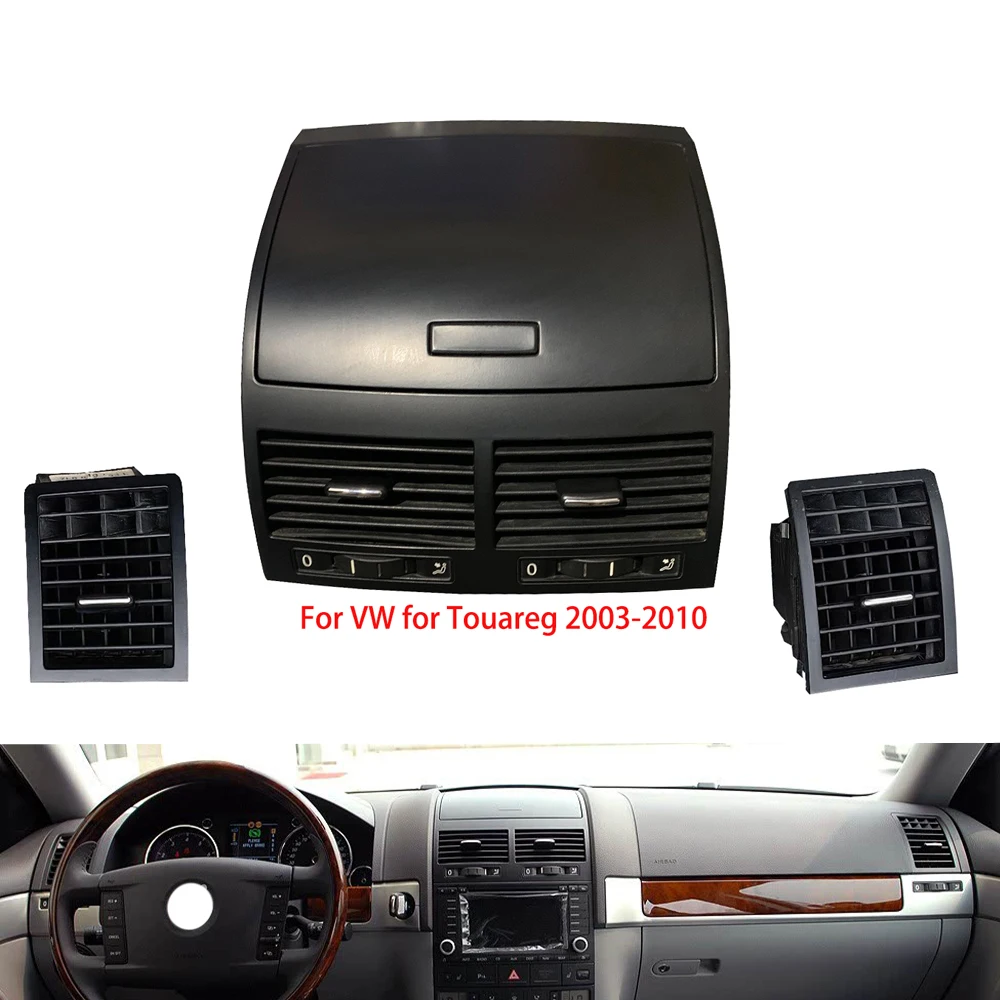 

LINGJIE 1pc new Dash Air Vent Grill For VW for Touareg 2004-2010 air windows ac fresh window outlet vent heater grille
