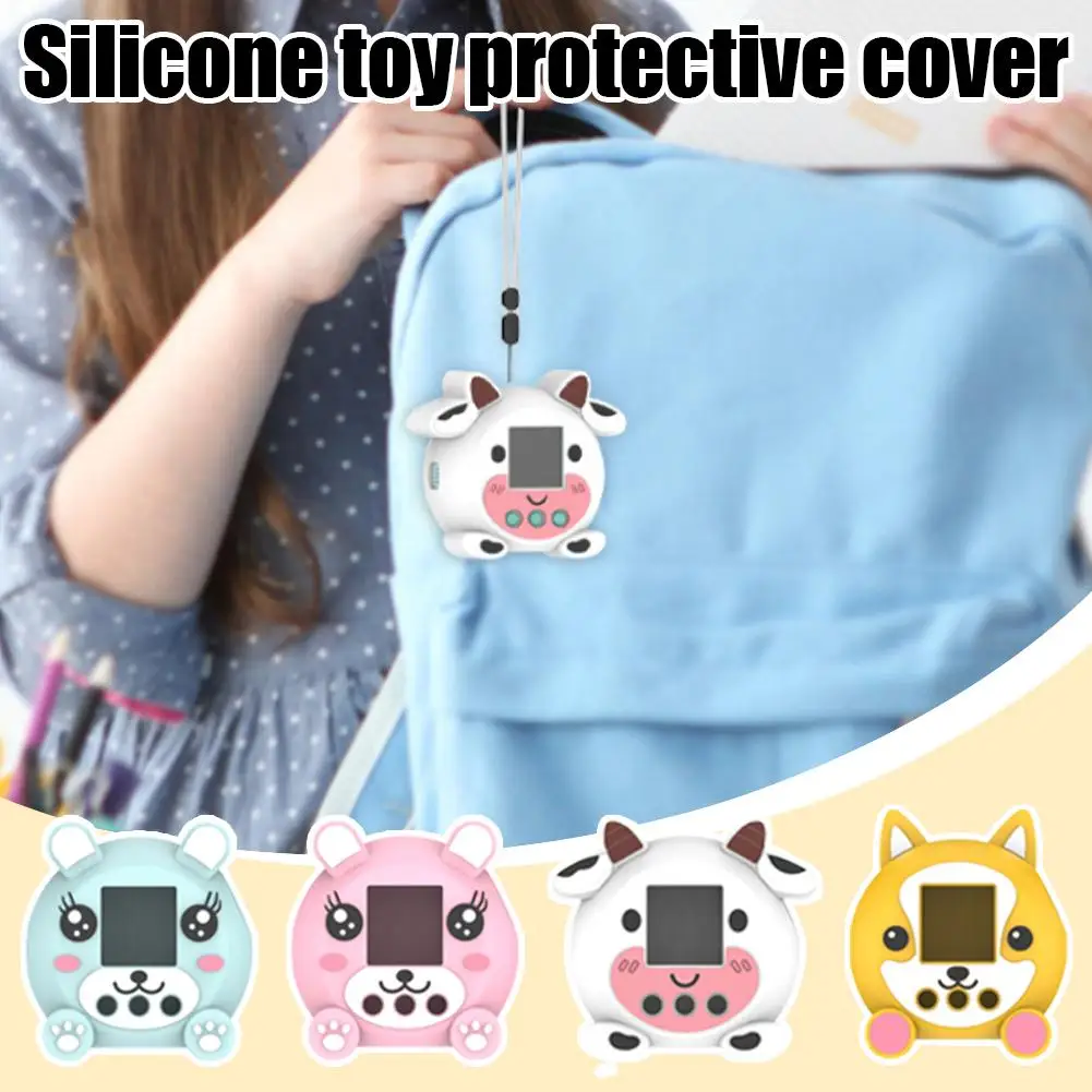 For Punirunes Interactive Digital Toy Touch Interactive Toy Protective Cover Cat Soft Silicone Case For Punirunes Interacti S3Q1