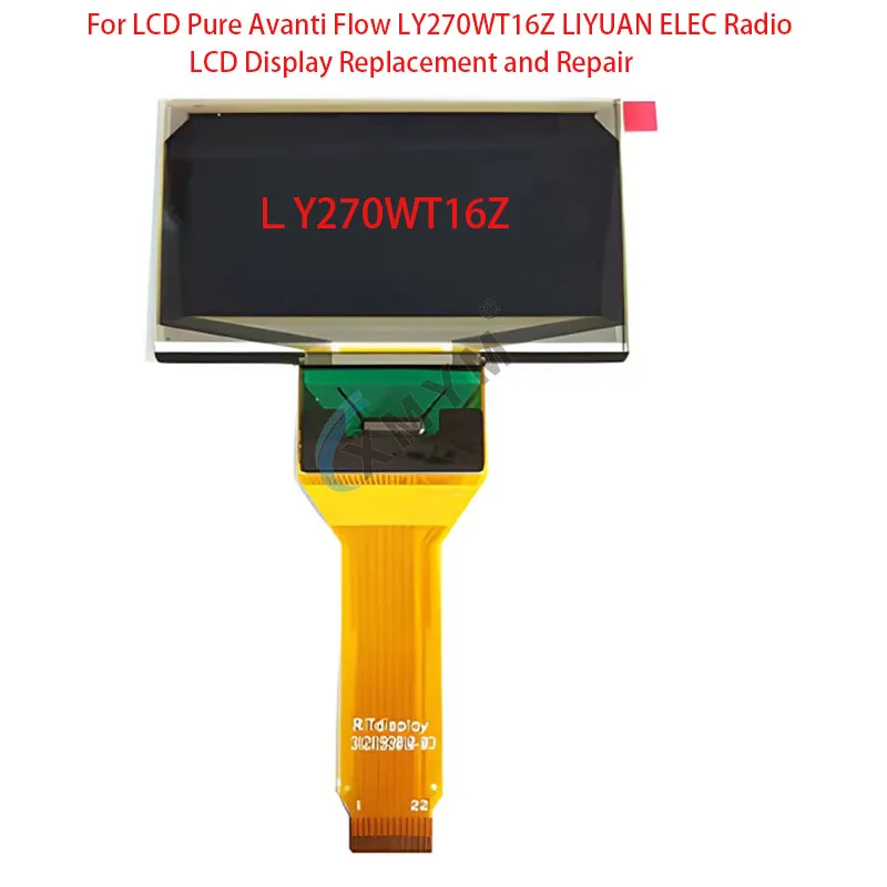 For LCD Pure Avanti Flow LY270WT16Z LIYUAN ELEC Radio LCD Display Replacement and Repair