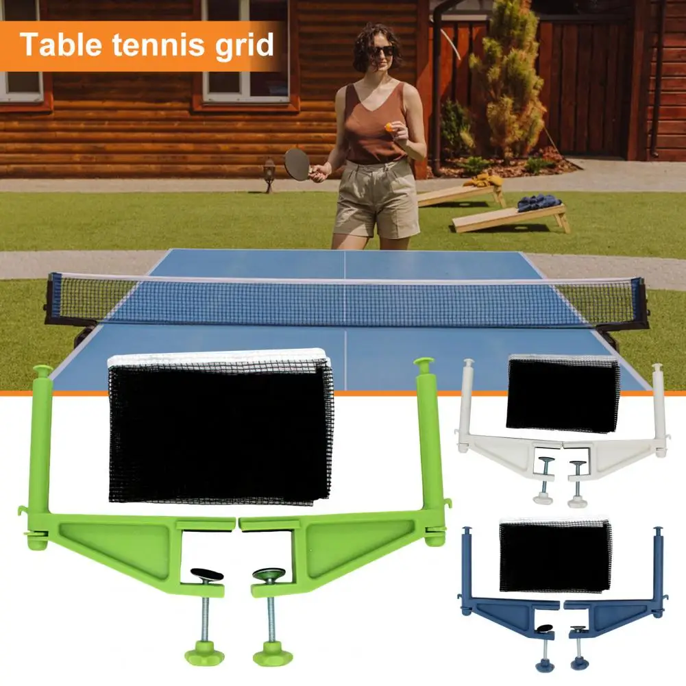 Table Tennis Net Set Standard Clip Training Table Tennis Mesh Professional Ping Pong Table Net Rack Kit Accessories Clamp Types