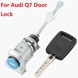 Car Door Lock For Audi  Q7 B8 Central Door Lock Left Door Lock Cylinder Whit 1 key