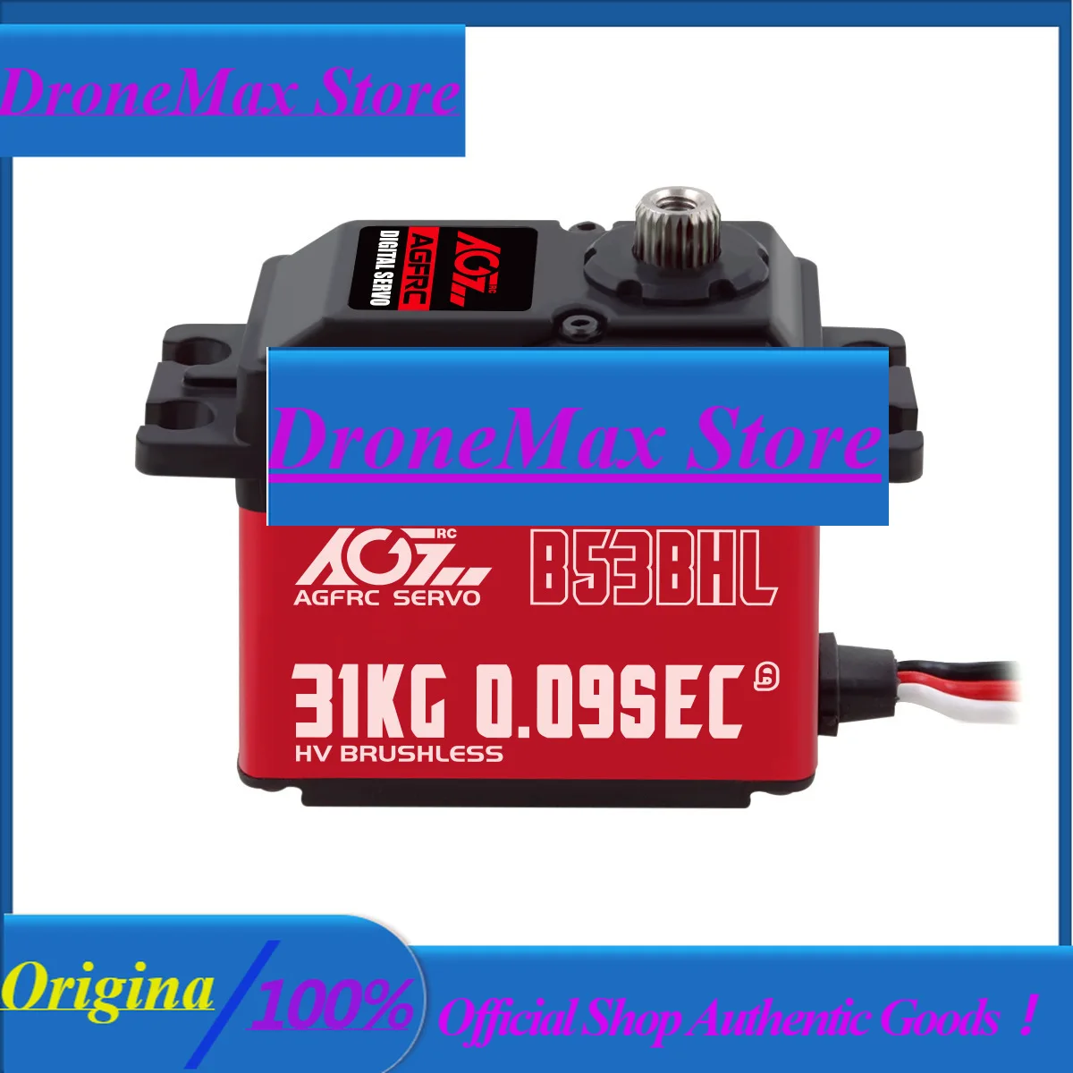 DrMasAGFRC B53BHL V2 B53CHL B53CHLW B53BHLW 31KG 32KG Magnetic Waterproof Coreless Torque Fast Speed Programmable Brushless Serv