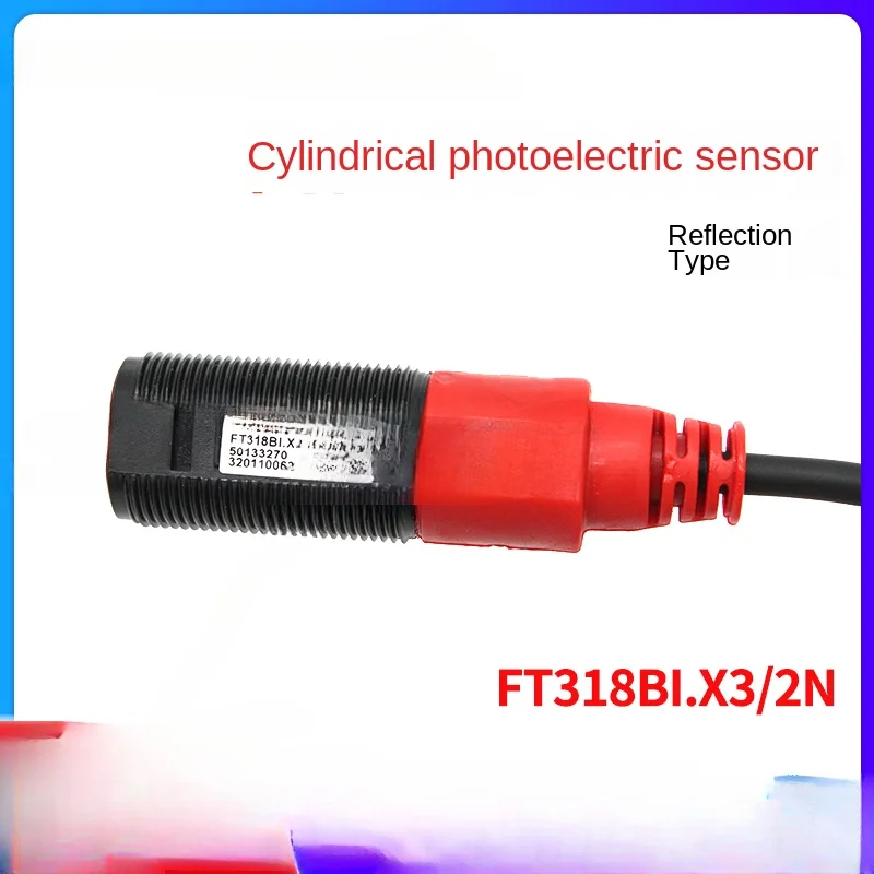 FT318BI. X3/2N reflection optical sensor M18 photoelectric switch, four wires