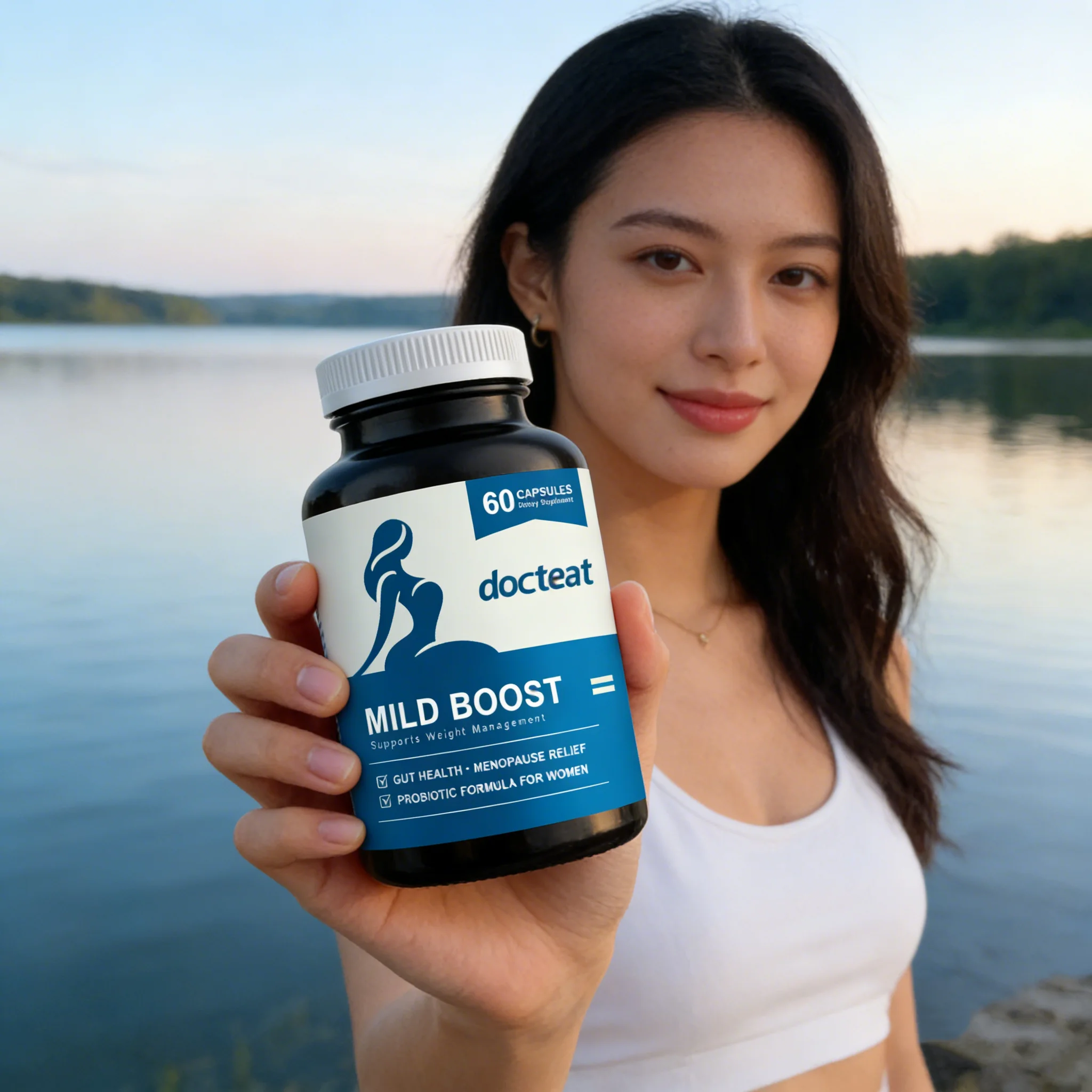 DOCTEAT Women Probiotic Capsules Promote Intestinal Digestion Burn Fat Detox Maintain Microbial Balance Women Slimming Capsules