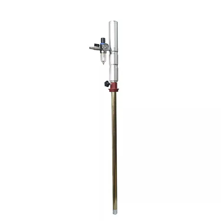 Mobile Lubrication Drum Dispenser Air Operated Pneumatic Oil  Pump with Counter Meter