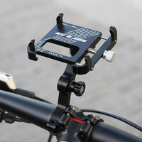 Newest GUB PLUS 11 Aluminum Bicycle Phone Stand For 3.5-7 Inch Multi-angle Rotatable Bicycle Phone Holder Motorcycle Handlebar