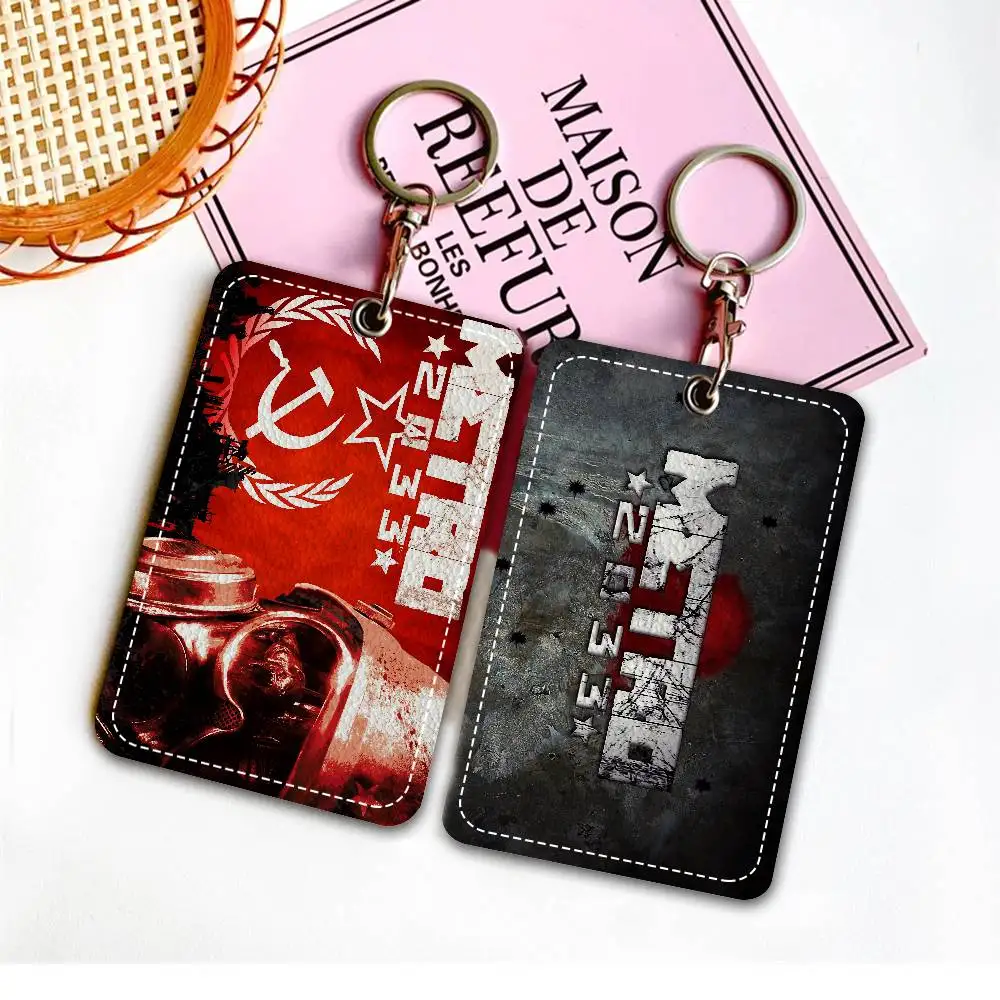 Gaming Metro 233 Card Holders Student ID Card Protective Cover Cases Student Campus Access Cards Key Chain Anti-lost