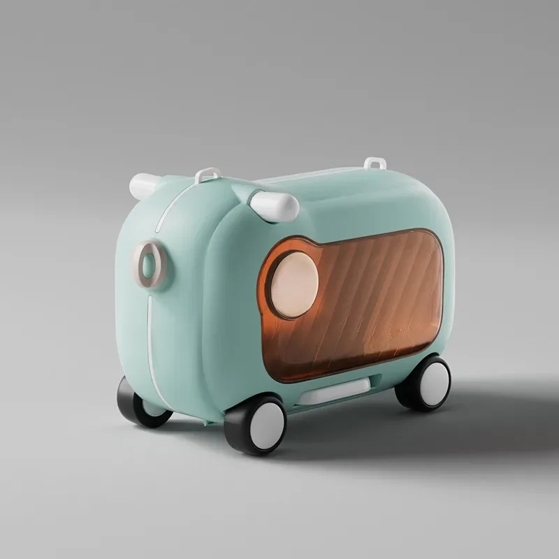 

Children's mountable suitcase 2-in-1 baby walking artifact suitcase