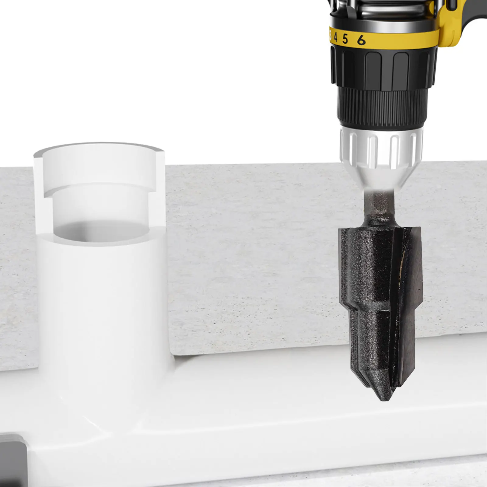 

15-19MM Alloy Drill Bit Compatible With Electric Hand Drill Electric Drill Lifting Drill Bit Carbide Blade Design