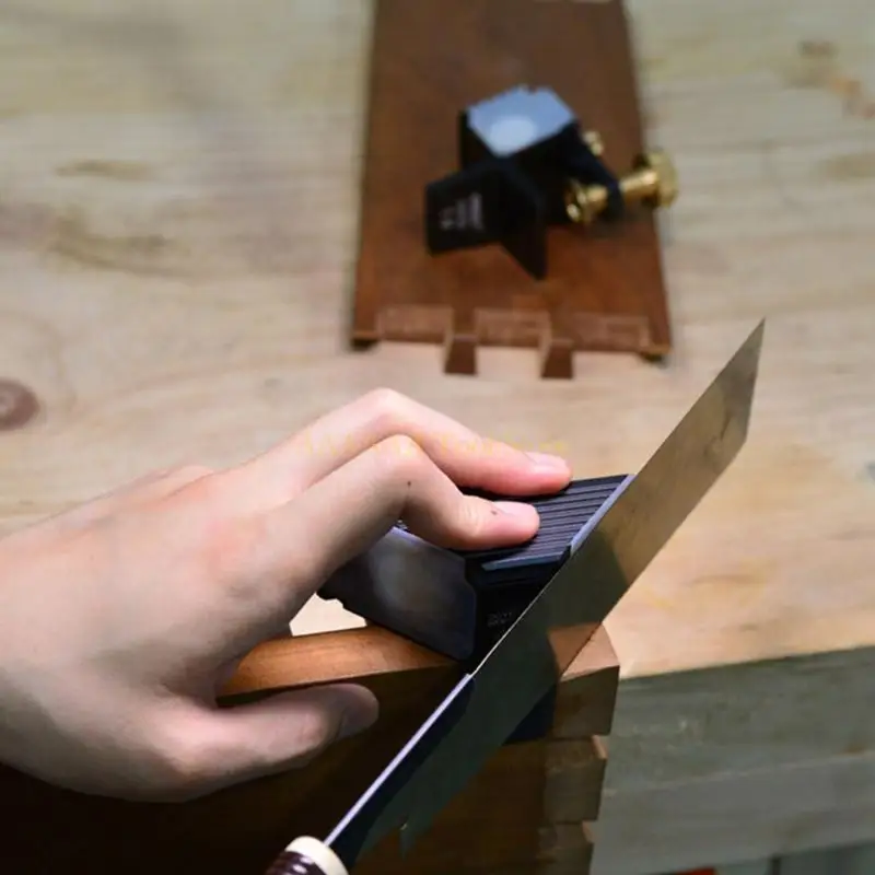 أداة النجارة بمقياس زاوية 45 درجة مزدوجة A2BE مع عرض لقط 25 مم #3