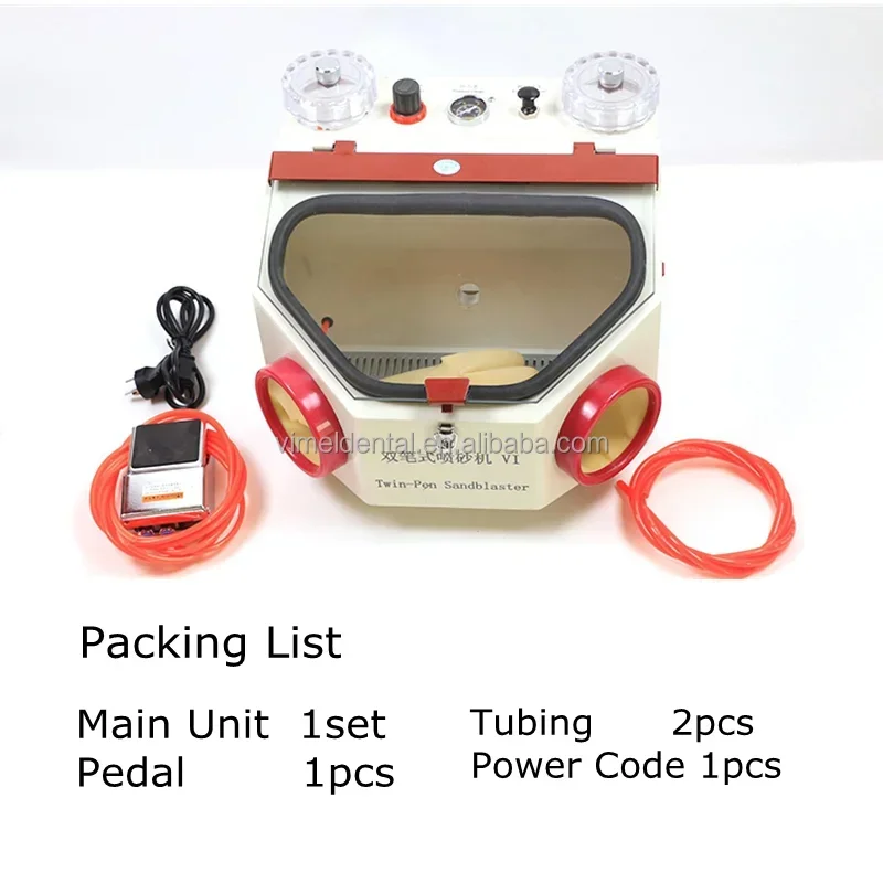 ダブルペンサンドブラスター,軽い歯のサンドブラスト機,ジュエリーの修復,実験装置