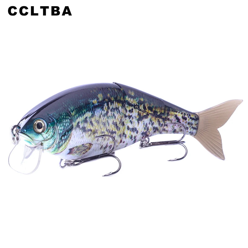 CCLTBA 178cm 66g Topwater Wake Bait Fishing Lures 3 Sections Soft Tail Floating Wobble Jointed Swimbait Fishing Tackle Shad Lure