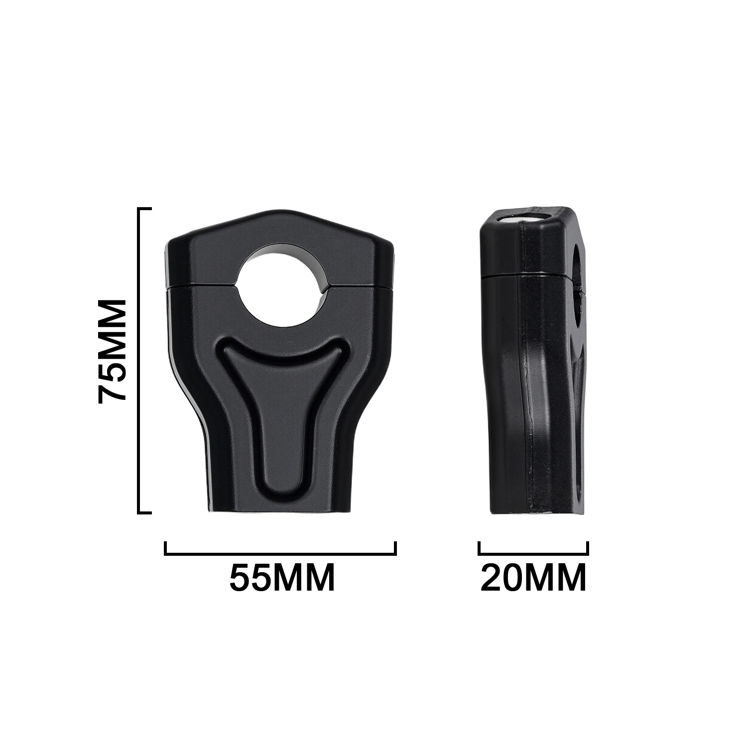 Handlebar Riser Clamp Handle Bar Riser Fat Bar Mount Bracket For Yozma IN10 PRO Motorcycle Accessories Electric Dirt Bike E-bike