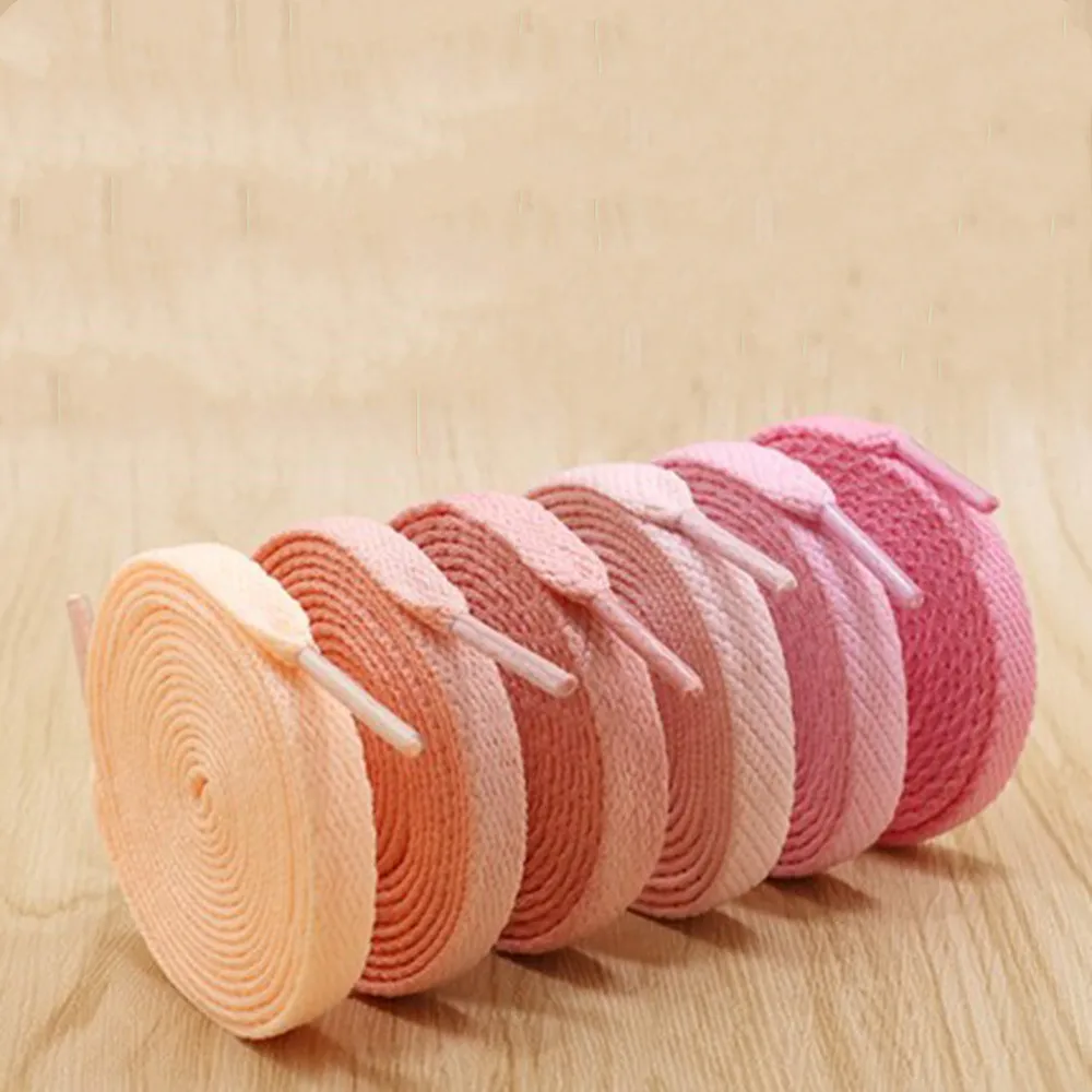 أربطة أحذية مسطحة بلون جيلي، تصميم كلاسيكي أنيق رائج البيع، مرن لجميع الأعمار، مجموعات رياضية #6