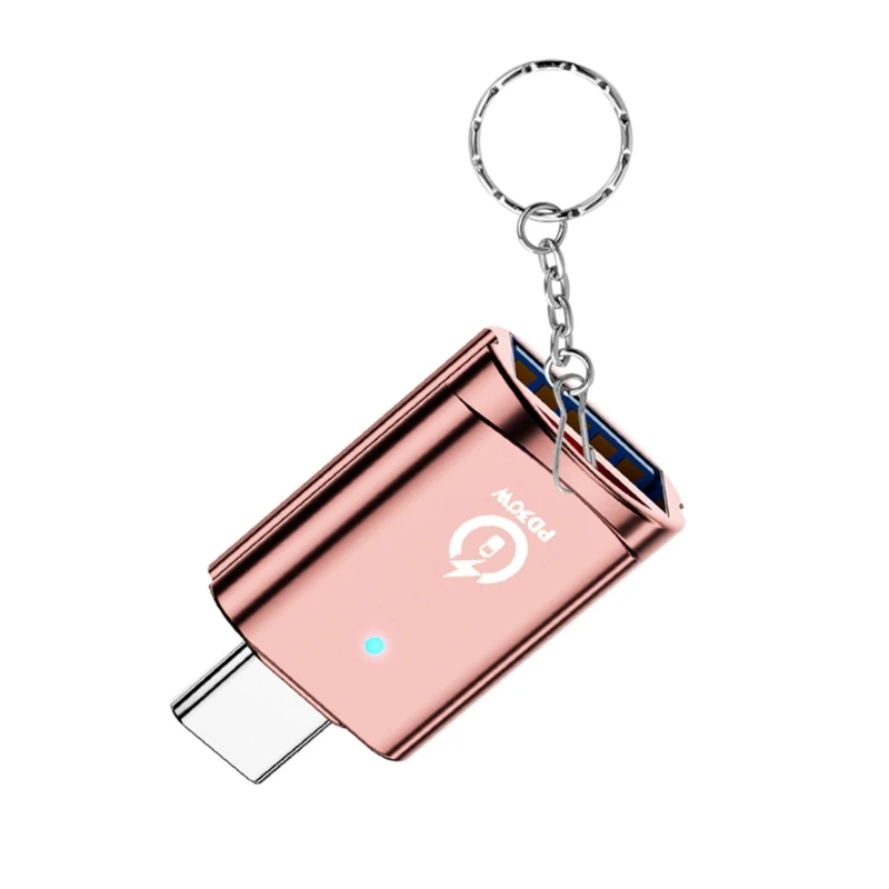 محول محمول من النوع C ذكر إلى USB3.0 أنثى للقرص الصلب لمحرك USB