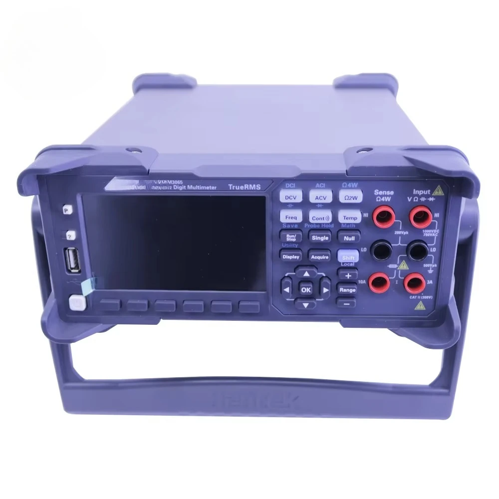 Hantek HDM3065 Series Desktop Digital Multimeter 6 1/2 Bit Reading Resolution 0.1μV Resolution Double-Display 4.3 Inch Color LCD