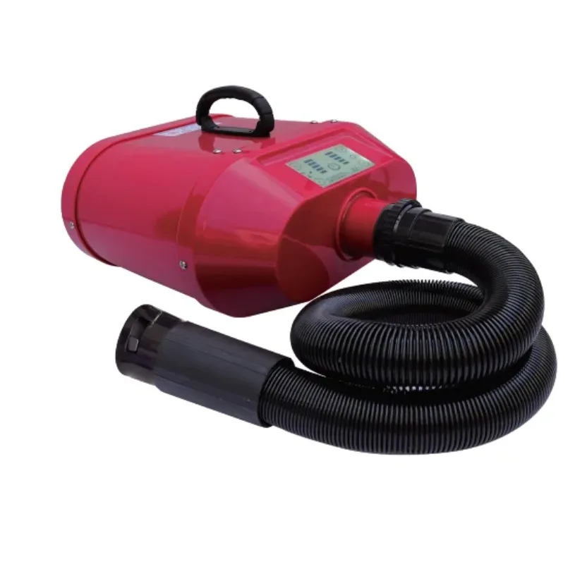 

Adjustable Temperature Wind Speed Double Motor LCD Portable Pet Hair Dog Grooming Dryer