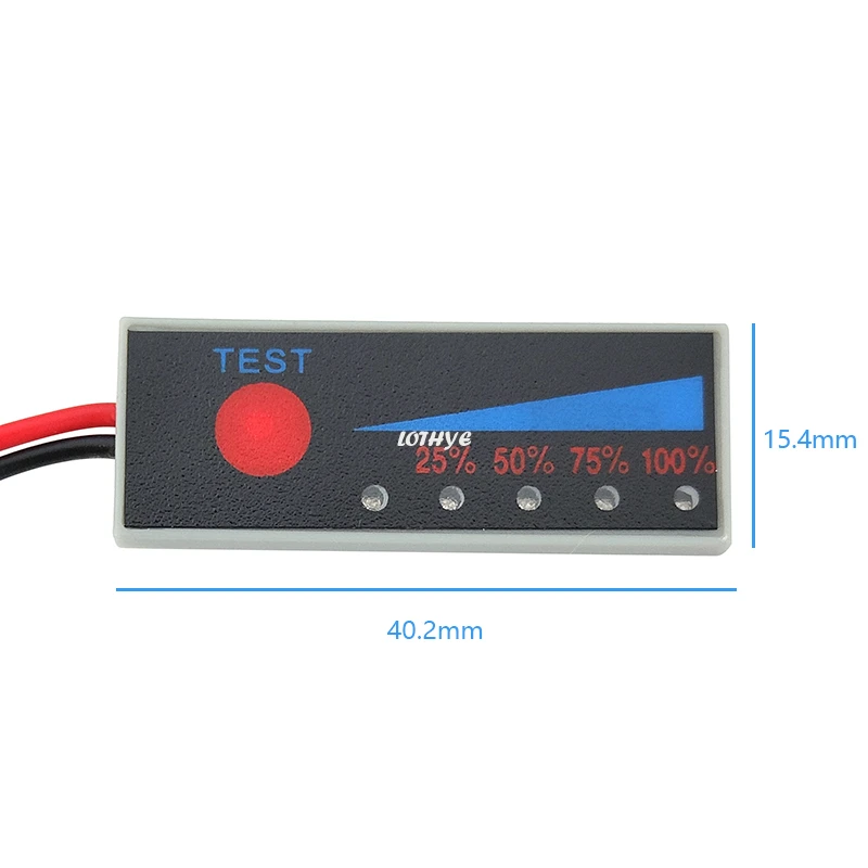 18650 Li-ion Lipo litio 3,7 V 2S 3S 4S 12V indicador de nivel de batería de plomo ácido probador pantalla LCD medidor de capacidad voltaje