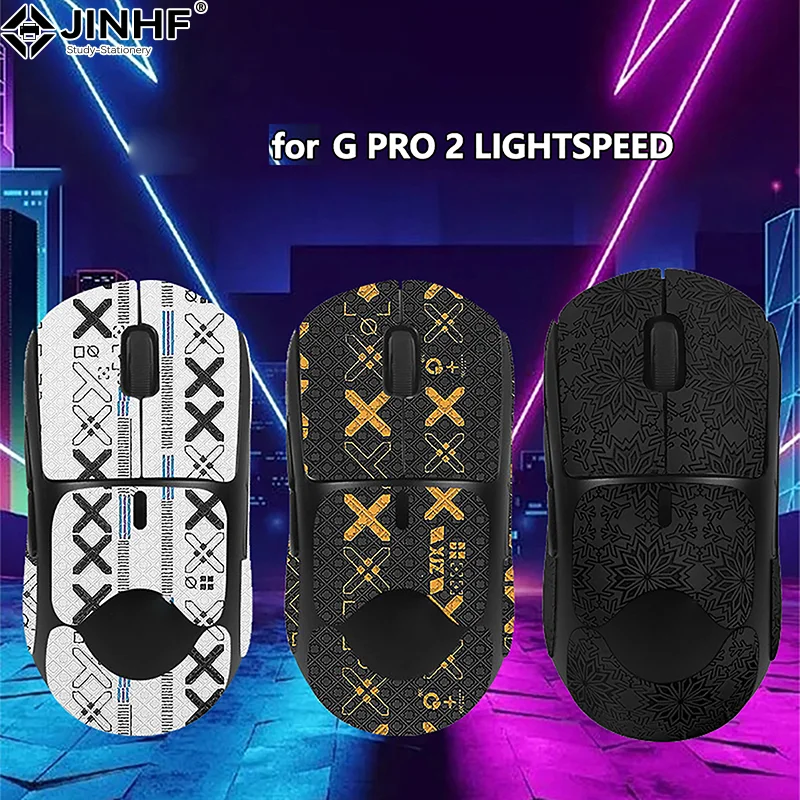 Mouse Grip Tape ForLogitech G PRO X SUPERLIGHT Sticker Non Slip Suck Sweat Mouse Grip Sticker For GPW4 Handmade Grips Skates