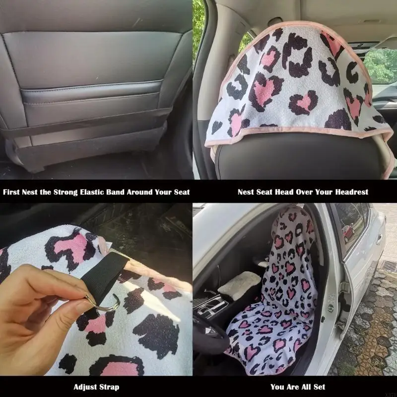 

Waterproof Towel Car Interior Seats Cover for Sport Gyms Sweat Stain Protective X37F