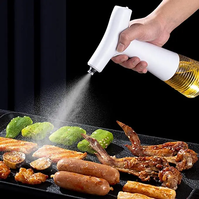 

Electric Olive Oil Spray Bottle Dispenser USB ChargingSoy Sauce Sprayer Containers Storage Bottle For BBQ Kitchen Oil Sprayer