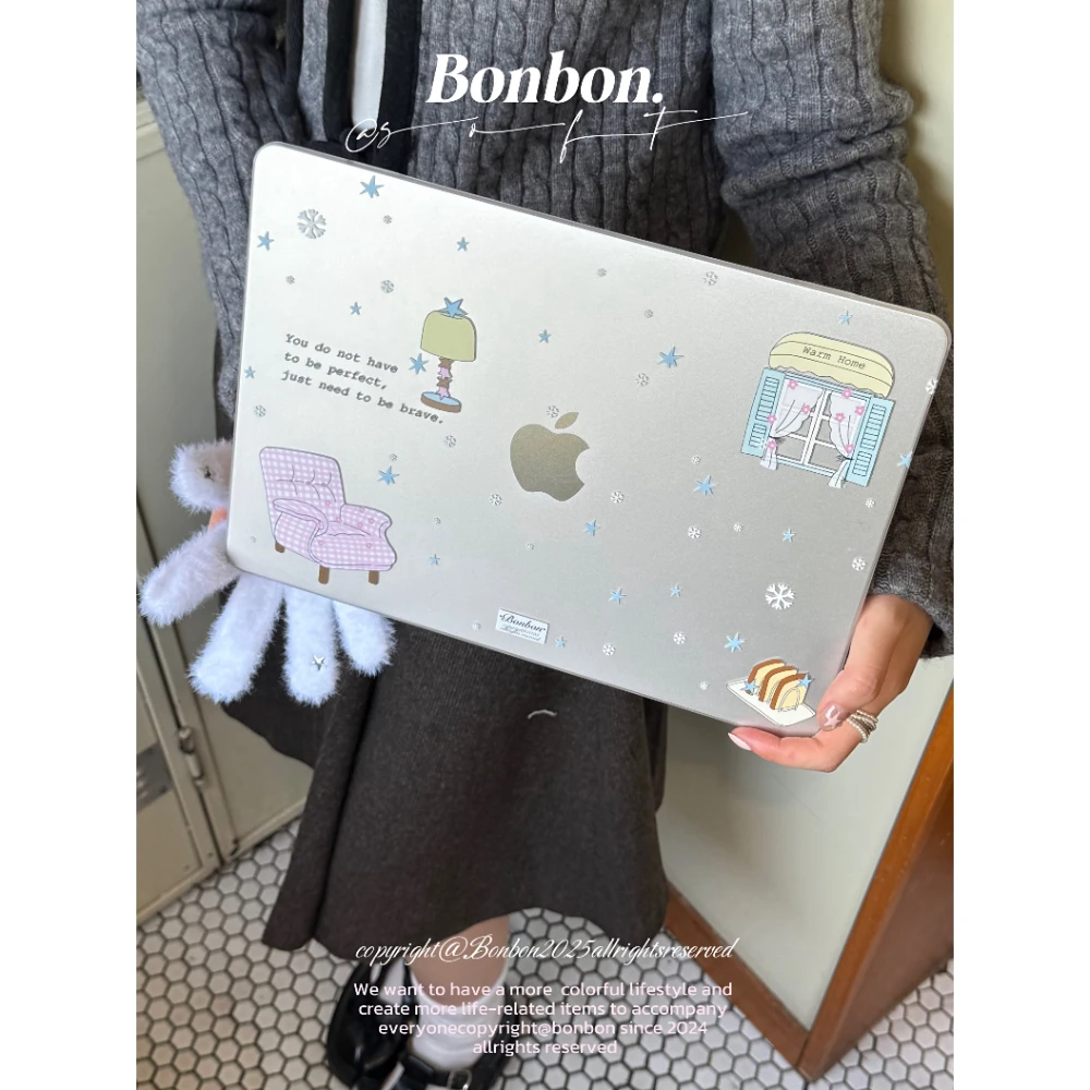 Sweet Dream House Laptop Case For Macbook Neo Air 13 15 Pro 13 14 16 M1 M2 M3 M4 M5 Chip Hard Cover For Mac Book Protective Case