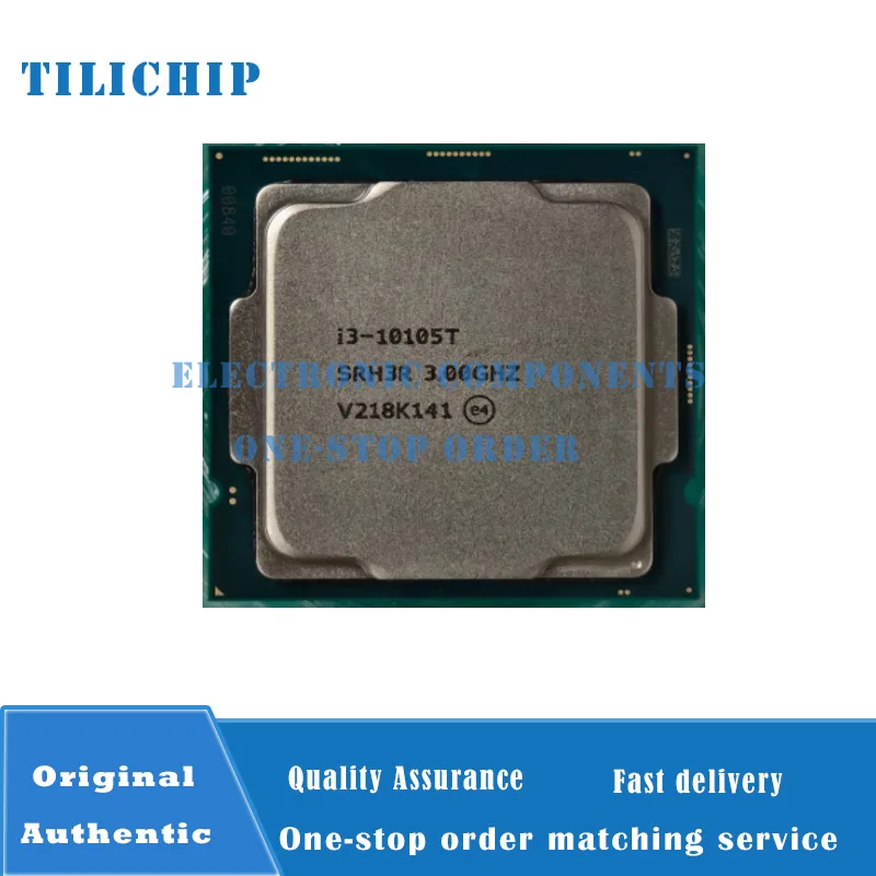 I3-10105T 4 Core 8 Thread 3.0GHz 35W 6MB Cache 14nm CPU Processor