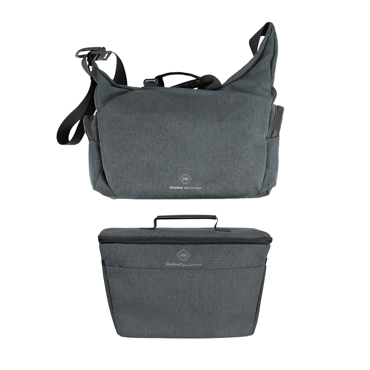 

MECO&DISE Agile Core DSLR Camera Bag with Independent Inner Compartment Single Shoulder Oblique Span for Telephoto Lens Photogra