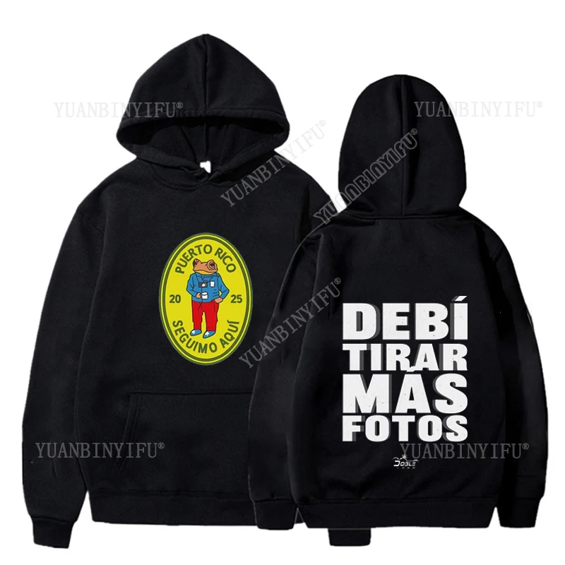 

Новый стиль Debbie Tiral Mas Fortos, новый альбом, толстовки с рисунком кролика, спортивная одежда унисекс, осенняя и зимняя уличная одежда