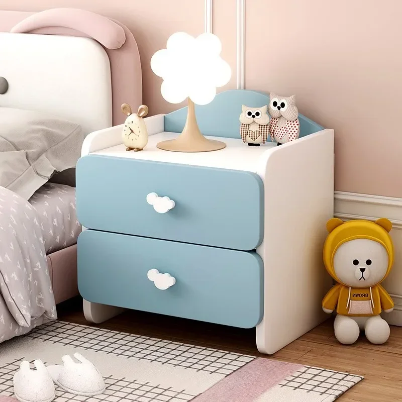 

Bedside Table Shelf Children Simple Modern Bedroom Small Storage Small Cabinet Economy Simple Bedside Storage Home Camping News