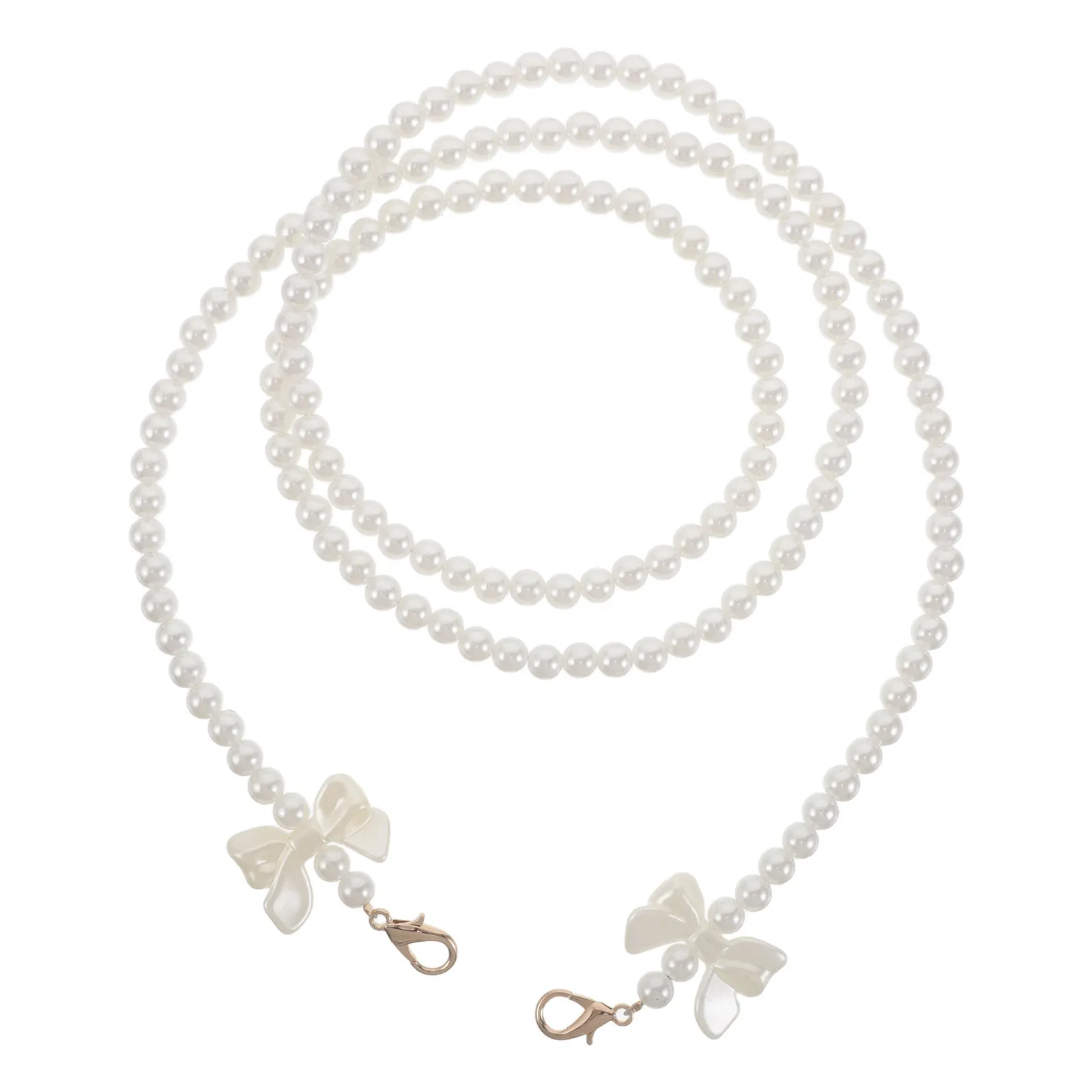 Dress Zipper Puller Alloy Lobster Clasp Beaded Chain 47 Length Back Zipper Helper Puller Tool for Long Dresses Elderly Women