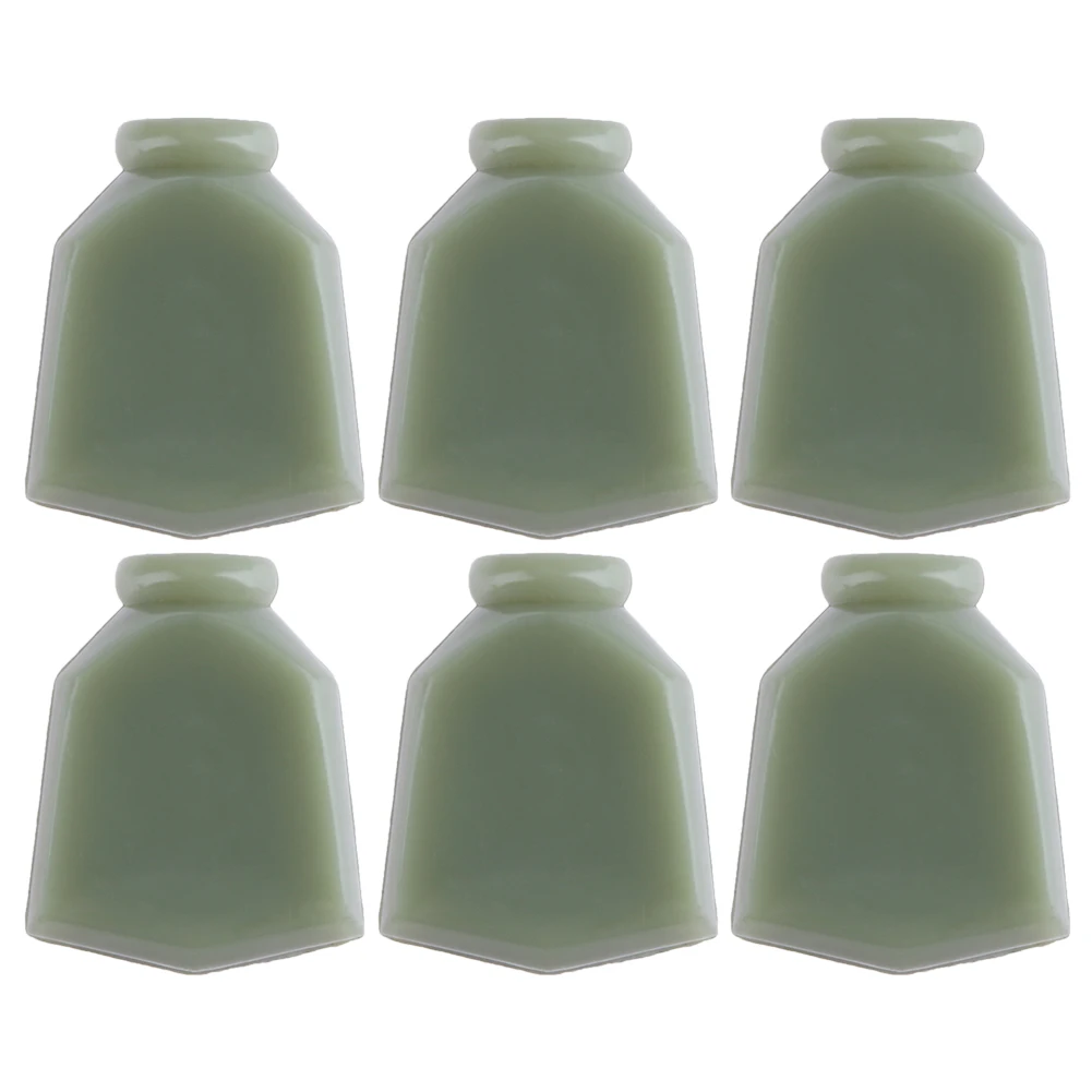 

6 шт., гитарные тюнеры из смолы, ручка с кнопкой, шляпа без установки, винты, ручка с отверстием, ручка, колпачок, наконечник, головка тюнера