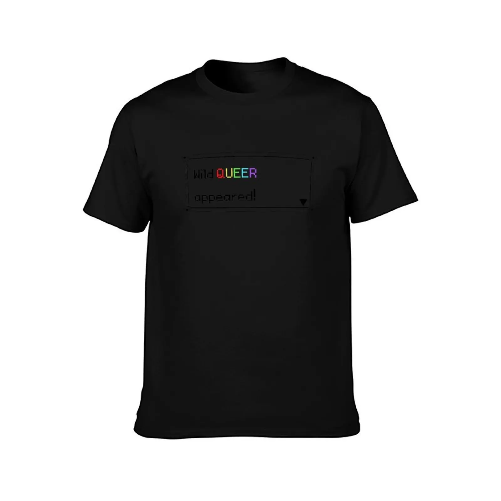 A Wild Queer Appears T-Shirt Thanksgiving Casual Tee T-Shirt