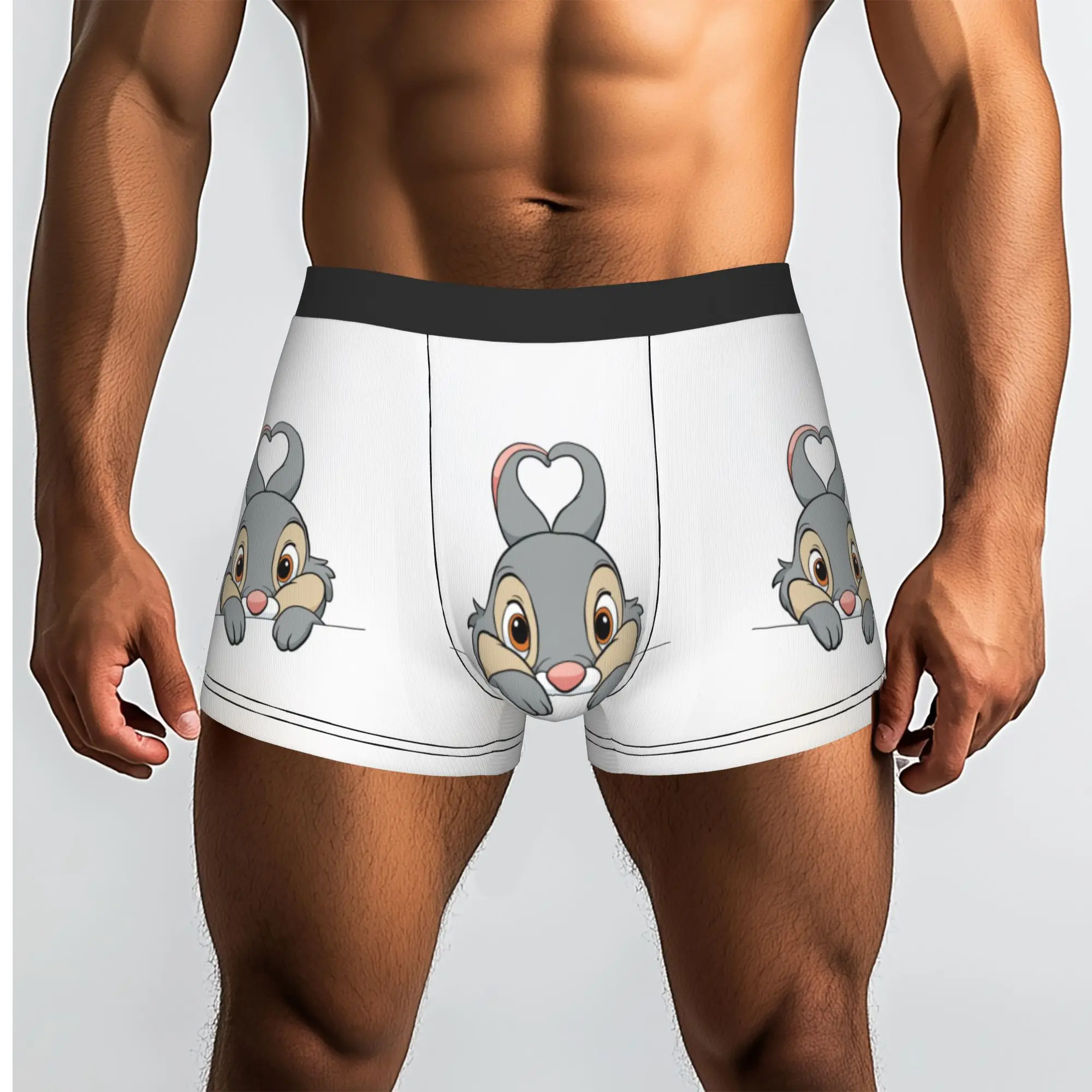 Customized B-Bambies Anime Boxer Shorts For Men 3D Printed  Underwear Panties Briefs Soft Underpants