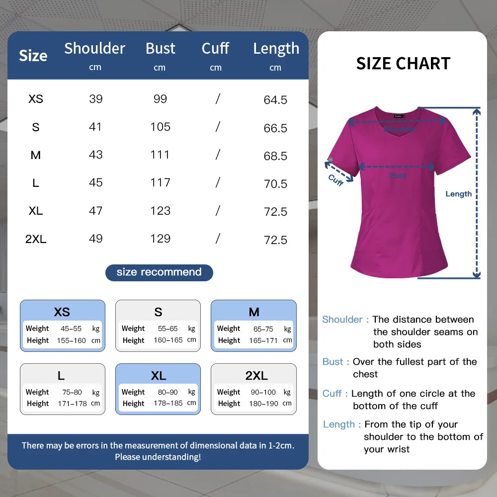 Chirurgische Scrubs Bluse Medica Uniformen Krankenhaus Peeling Tops Unisex Zahnarzt Kleidung Krankenschwester Peeling Shirts Medicos Mujer Labor Arbeitskleidung