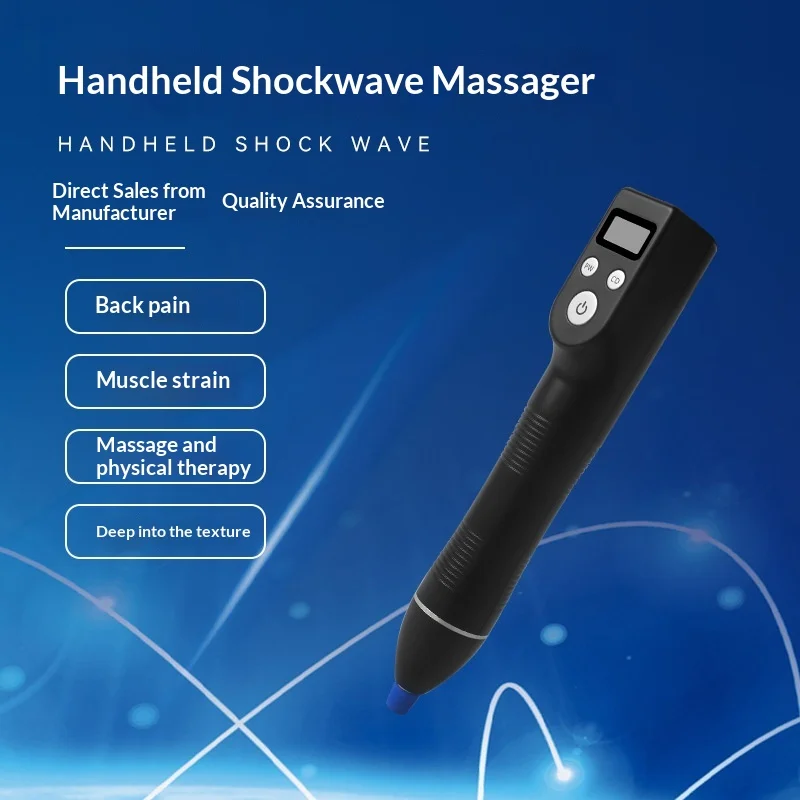 Handheld Ultrasonic Therapy Massager for Relaxing Muscles, Bones, and Meridians