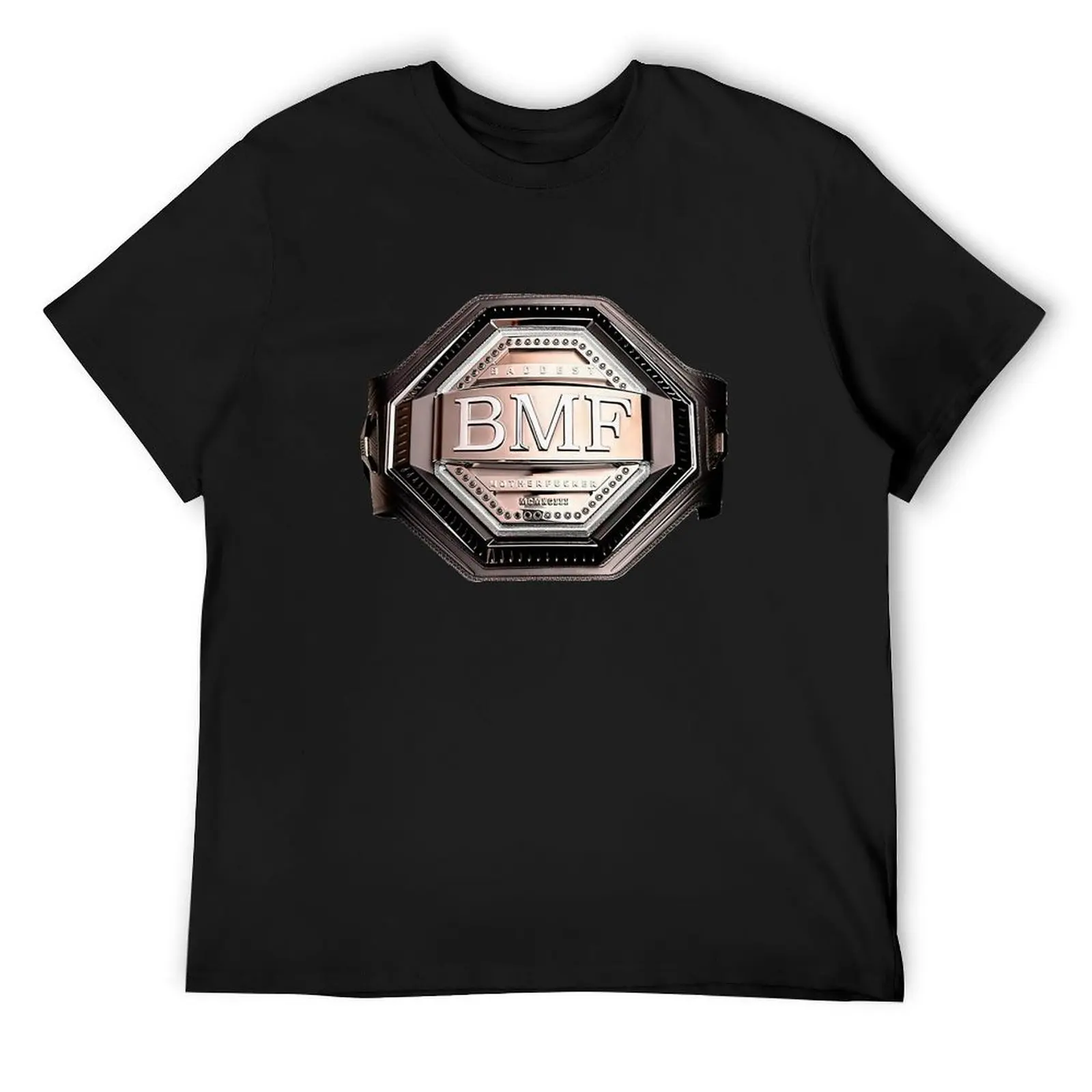 

BMF Belt T-Shirt sweat oversized graphic tee Funny t-shirts heavy weight t shirts for men
