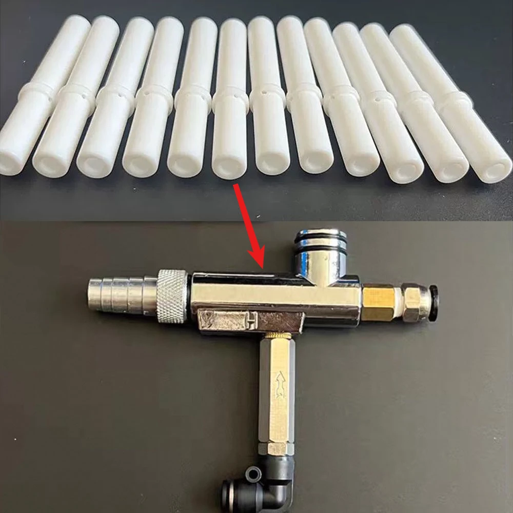

10 Pieces KCI Powder Pump Core Electrostatic Gun Plastic Spraying Machine Plug-in Sleeve